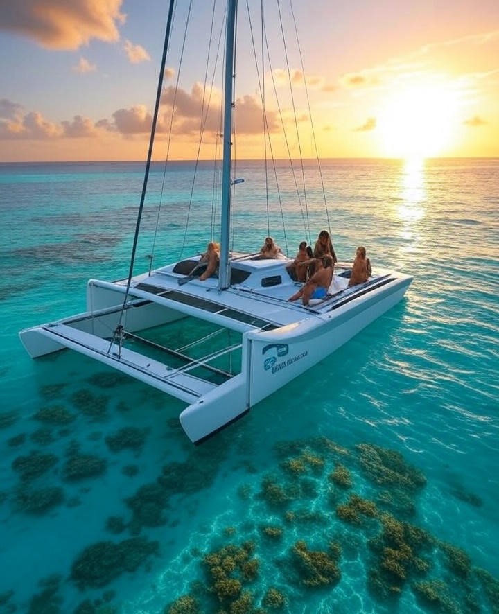 Embark on an Unforgettable 4-Hour Sunset Cruise from Sosúa Beach with Atlantic Tours