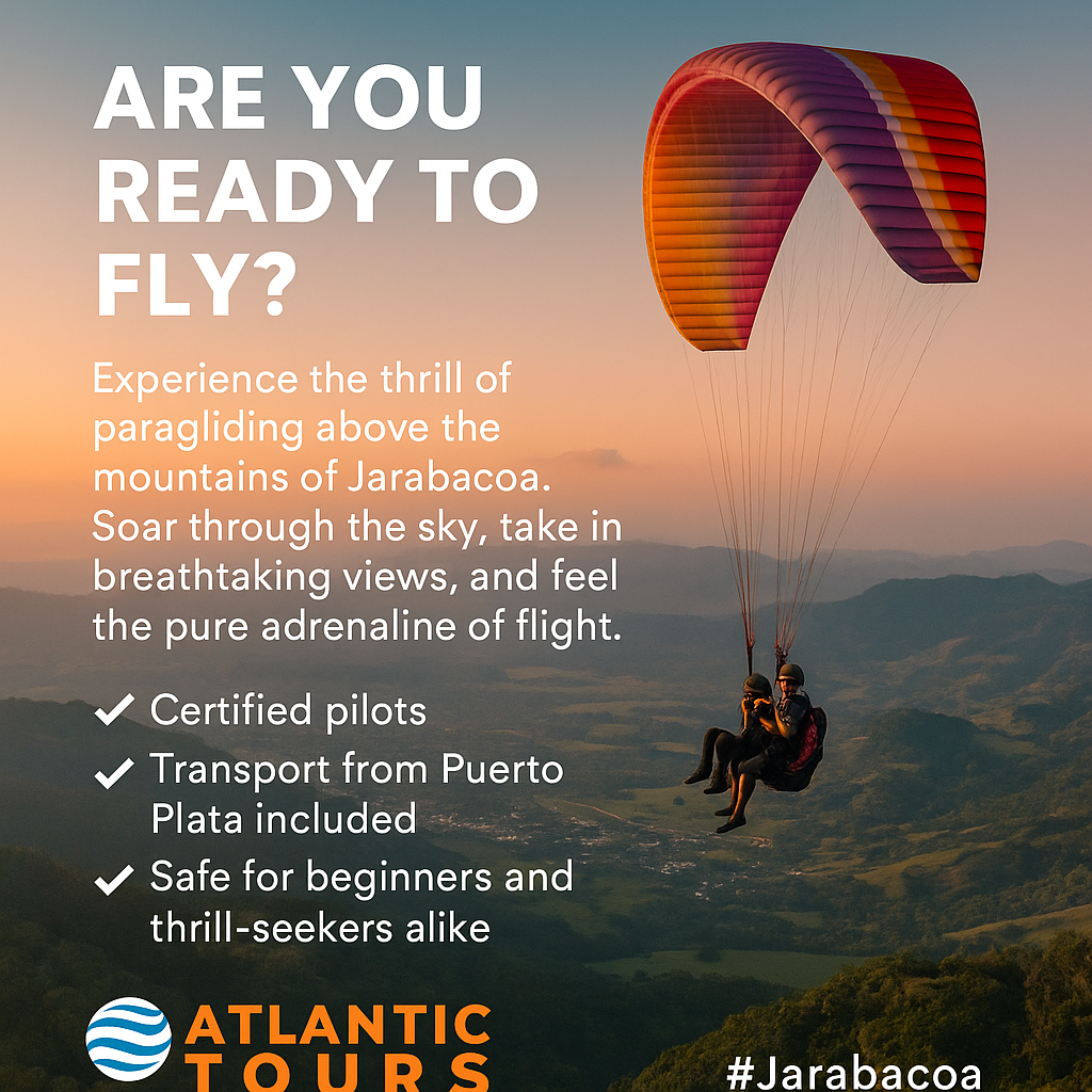 Parapente en Jarabacoa: Vuelo libre sobre el paraíso dominicano