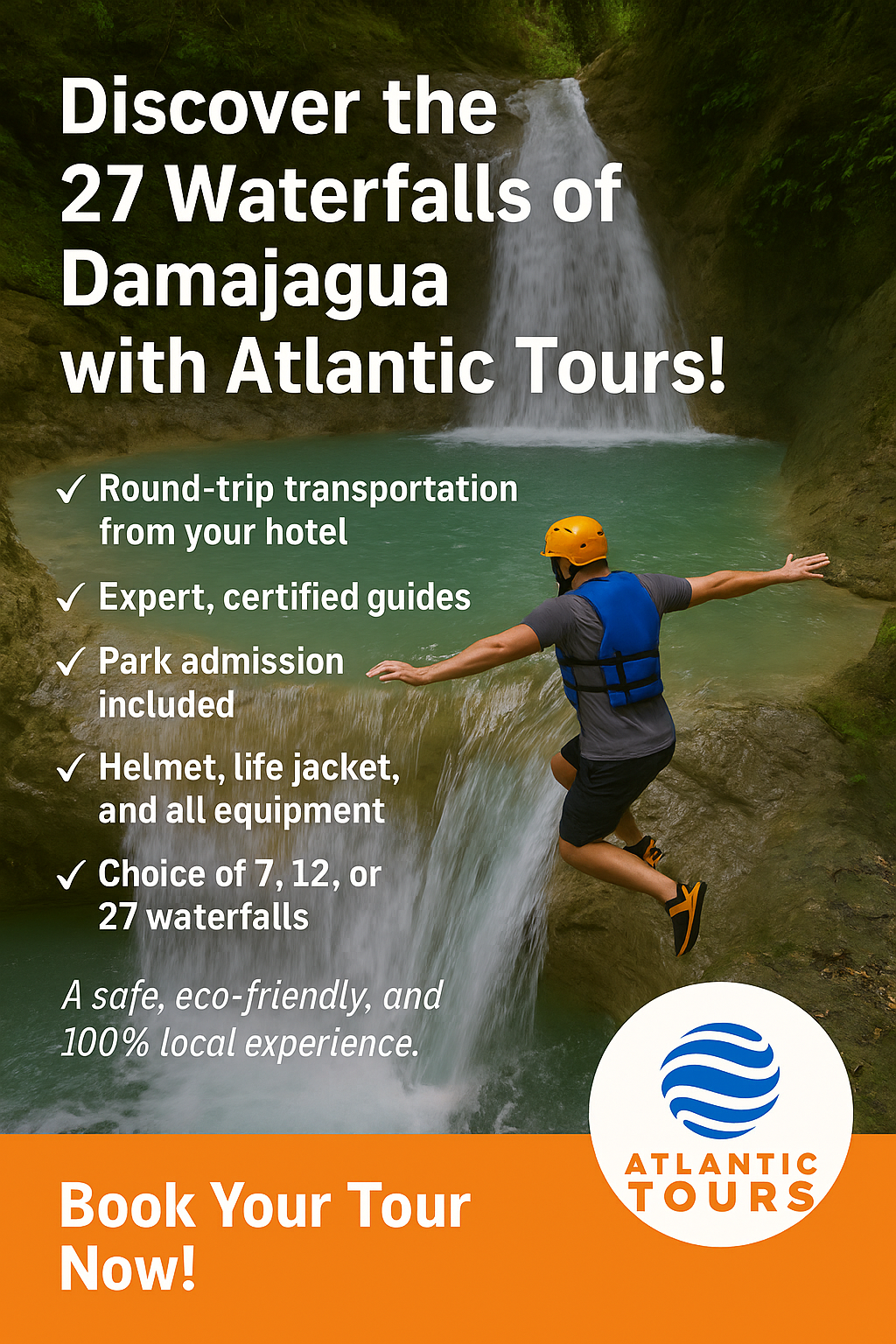 Adrenaline in Paradise: Conquer the 27 Waterfalls of Damajagua in Puerto Plata